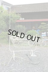 ゆりかごタイプのアイアンベビーベット