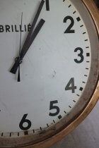 他の写真3: インダストリアル掛時計　BRILLIE ゴールド