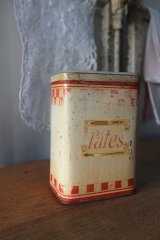 Tin缶キャニスター　Pates