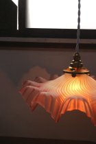 他の写真2: ピンクのグラデーションランプシェード