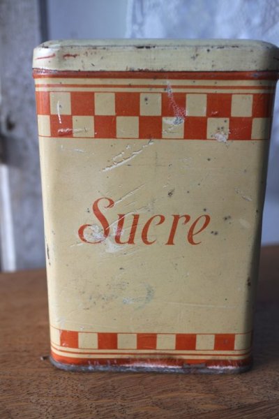 画像1: Tin缶　キャニスター　Sucre