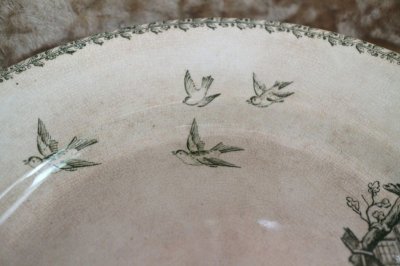 画像2: 小鳥の絵柄の大皿