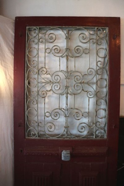 画像1: アイアンの玄関ドア
