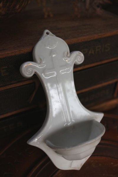 画像3: 陶器の聖水盤